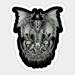 Winged demon Sticker
